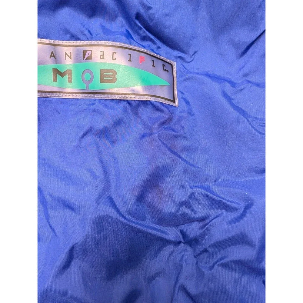 Ocean Pacific OP Vintage 80s 90s Windbreaker Jacket Neon Green Pink Purple Beach